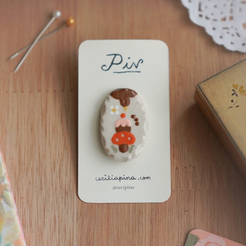 dulce & hongo / broche