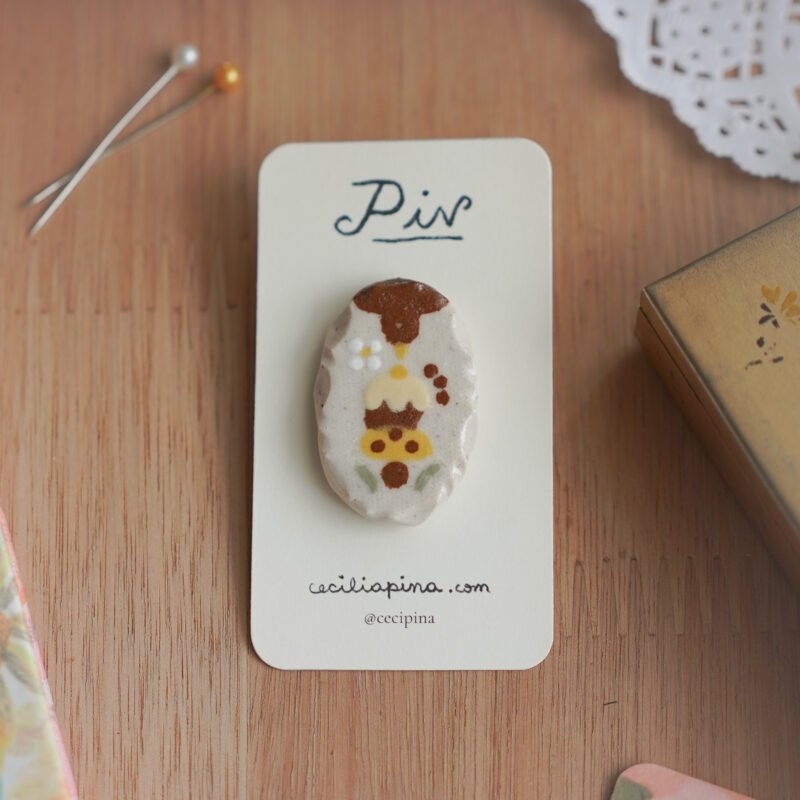 dulce & hongo ii / broche