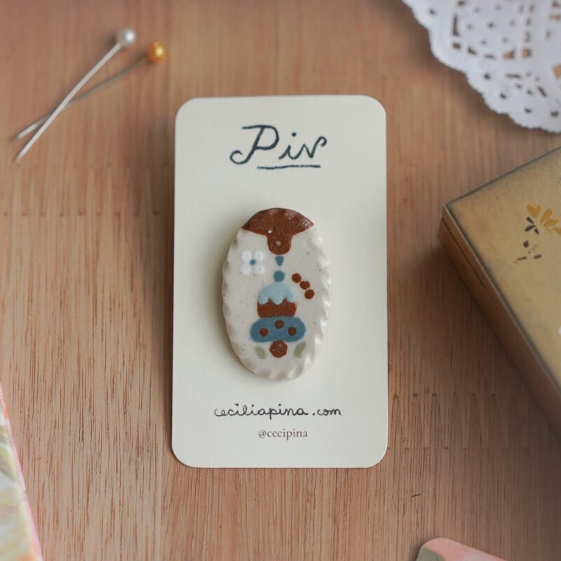 dulce & hongo iii / broche