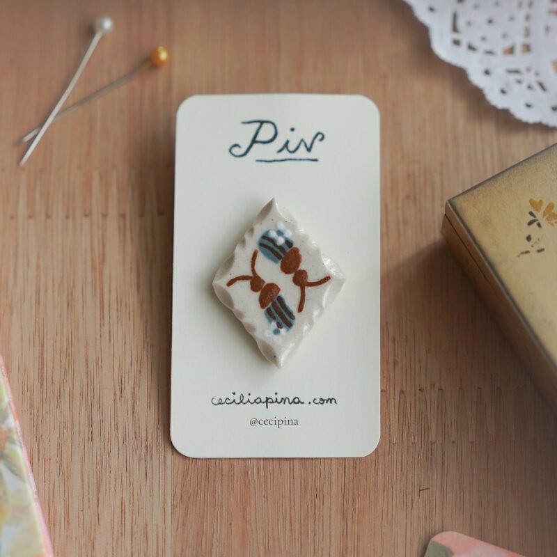 insectos géminis / broche