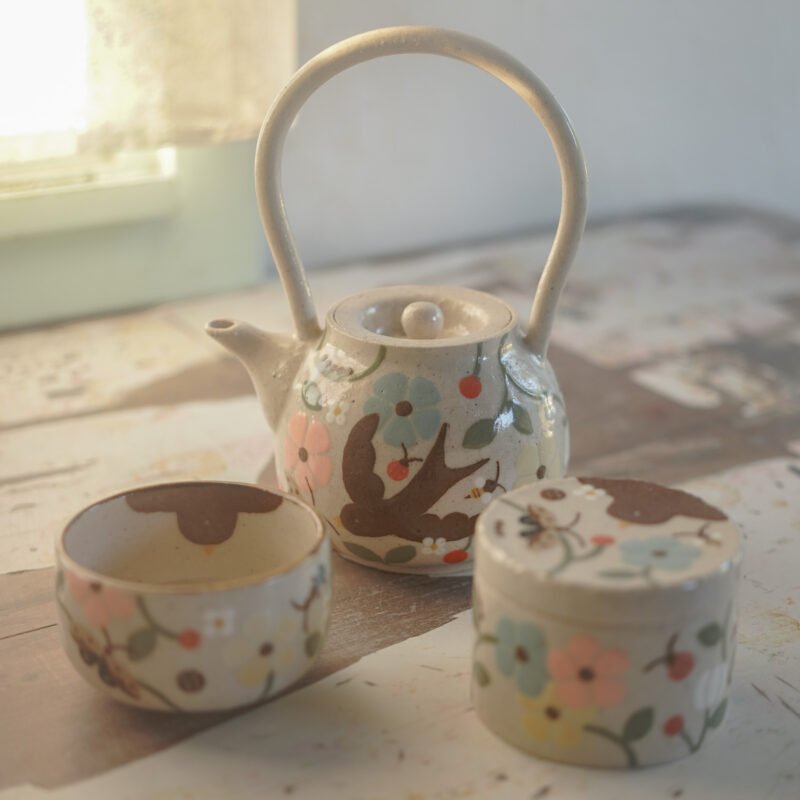 Té en el jardín / Set de té