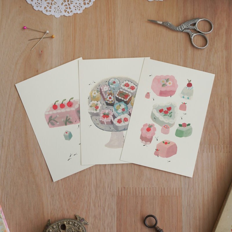 DULCES  / set de postales