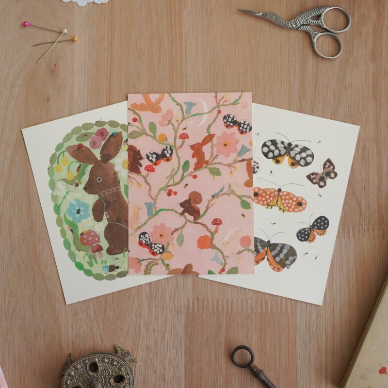 JARDIN I  / set de postales