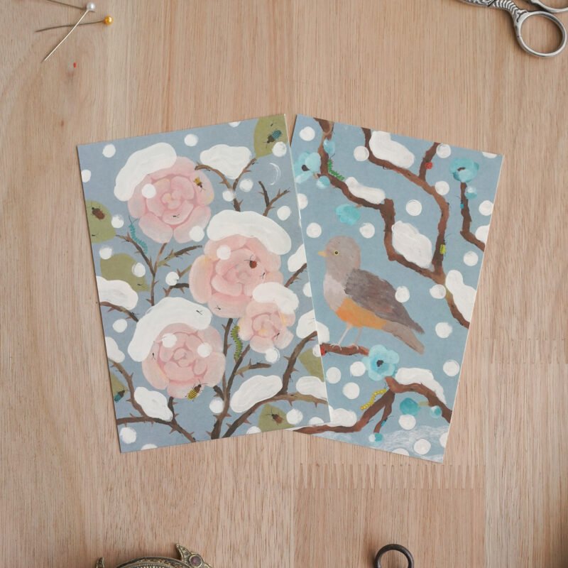 NIEVE / set de postales