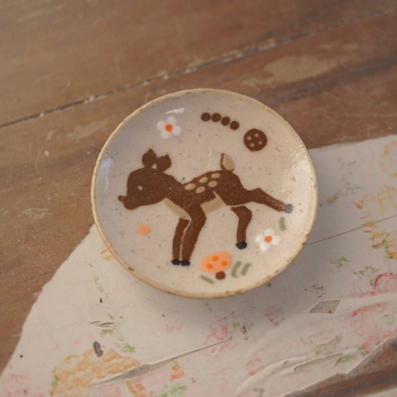 ciervo del bosque / plato pequeño